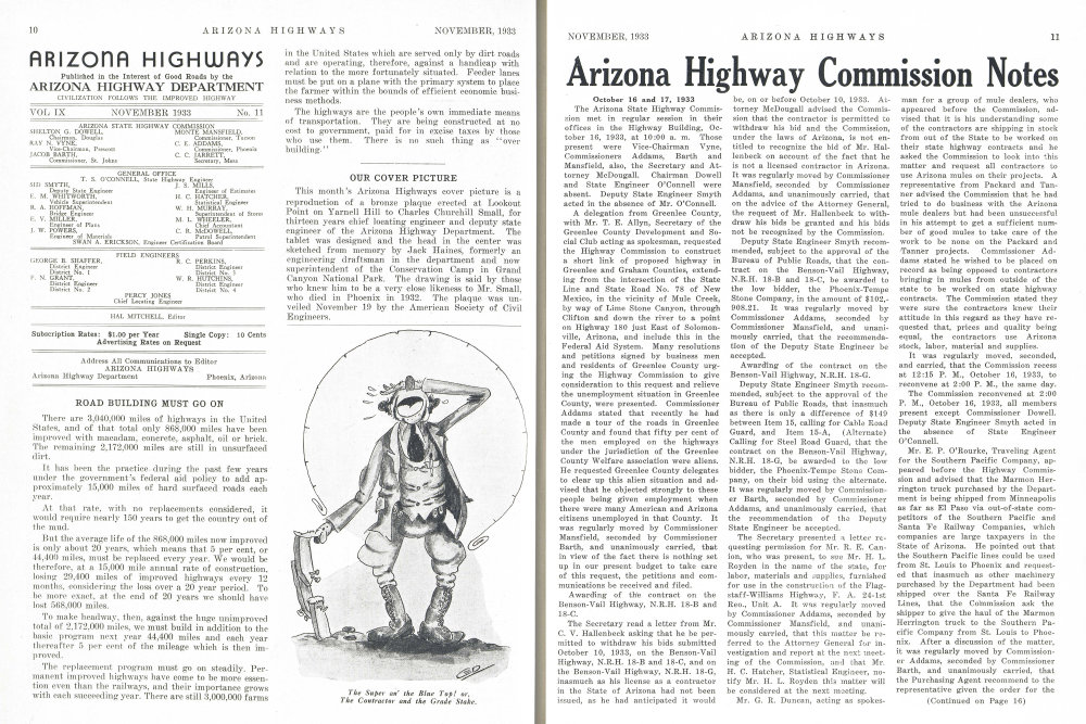 The Super an' the Blue Top! or, The Contractor and the Grade Stake.