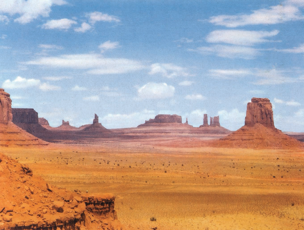 Monument Valley, by Max Kegley, in our first extensive color portfolio, December 1940