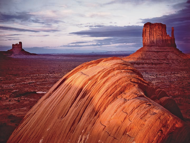 Ansel Adams' debut photo of Monument Valley