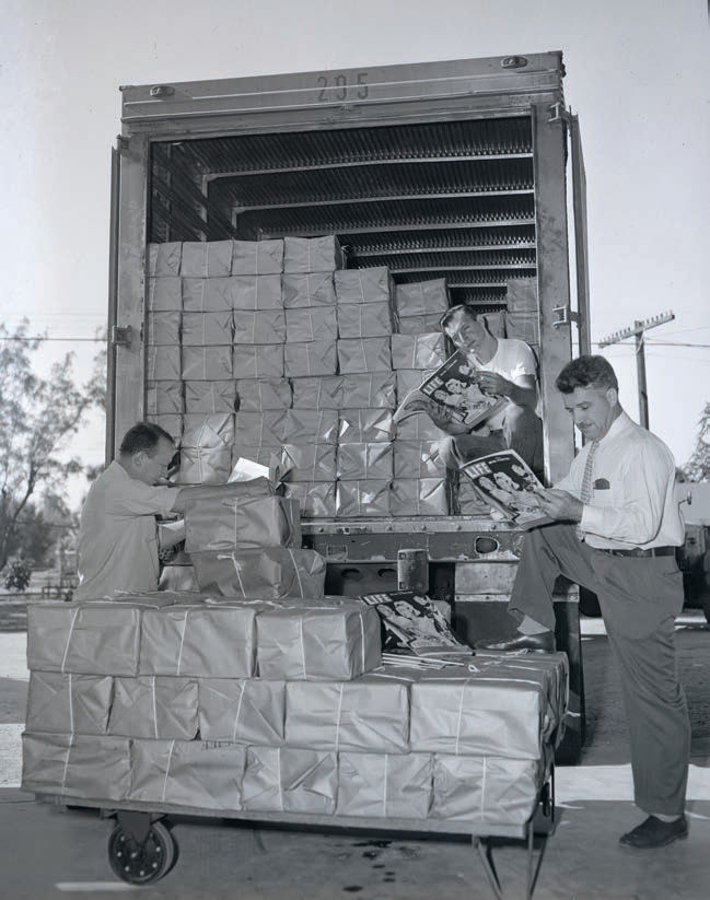 A truckload of Life magazines featuring Arizona Highways, by Herb and Dorothy McLaughlin