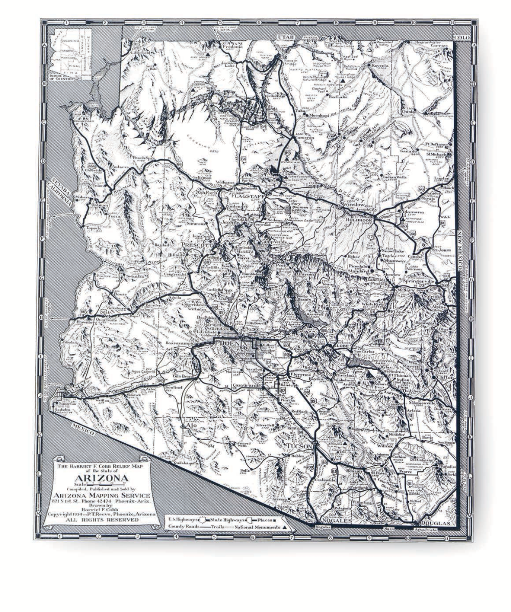 Harriet F. Cobb’s detailed map, September 1935