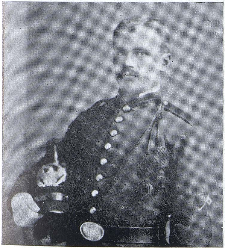 Sgt. Will C. Barnes of the U. S. Signal Corps. This photo of the author was taken at Ft. Myer, Virginia, when he was 21 years old.