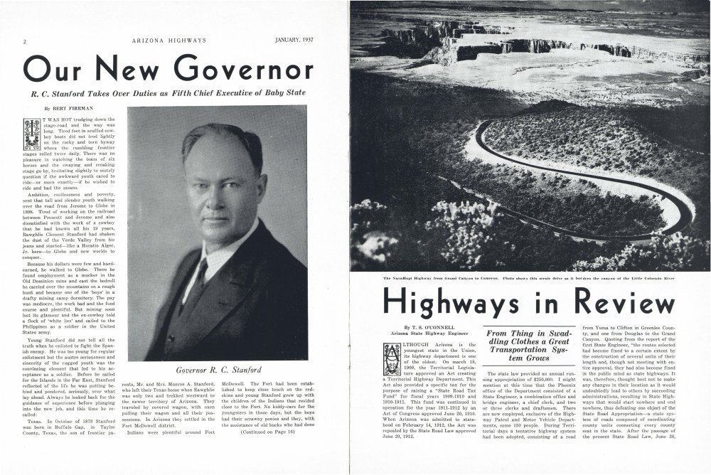 Governor R. C. Stanford