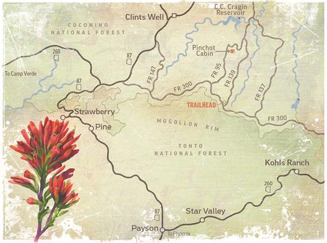 Map by Kevin Kibsey