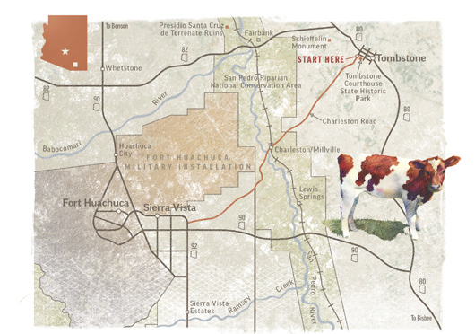Map by Kevin Kibsey