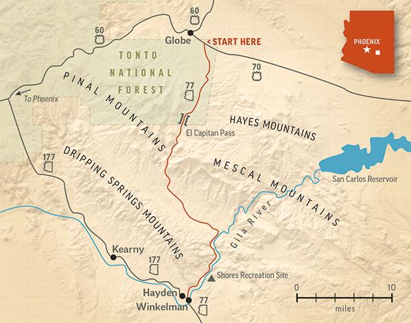 Map by Keith Whitney