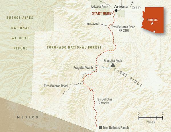 Map by Keith Whitney