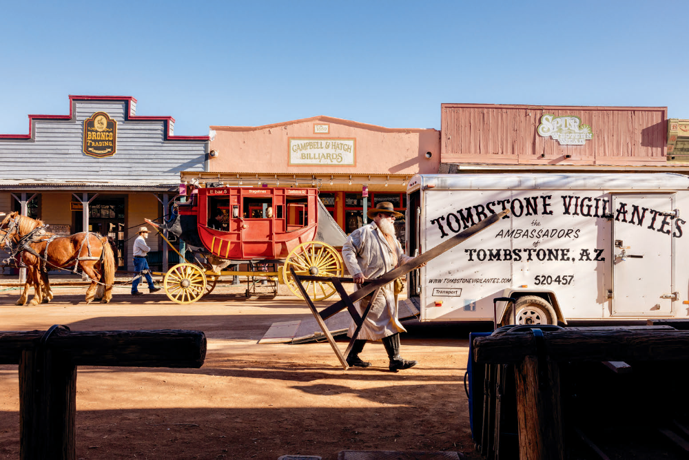 The Tombstone Vigilantes were founded in 1946 and continue to be the longest-running active re-enactment group in the Southwest.