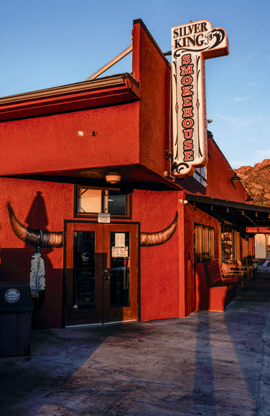 The Silver King Smokehouse & Saloon is a popular restaurant in Superior.