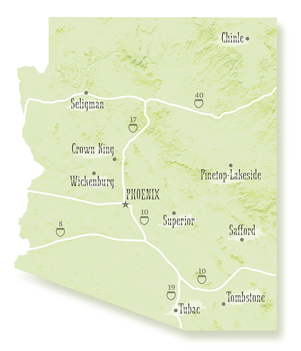 Map by Keith Whitney