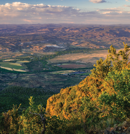 This journey, in the Prescott National Forest, affords drivers expansive views of the Verde Valley.