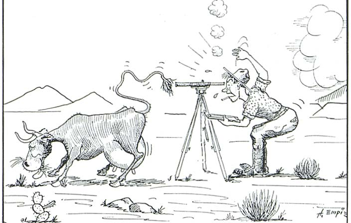 'Hey, Jim, move the brush!'