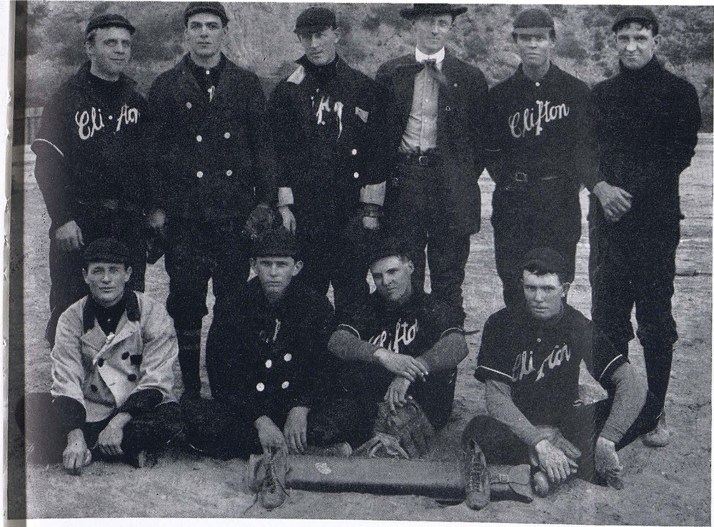 the Clifton baseball team