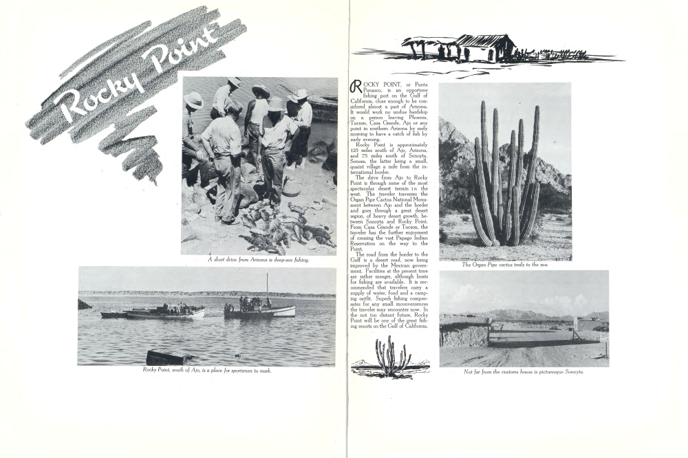 A short drive from Arizona is deep-sea fishing.