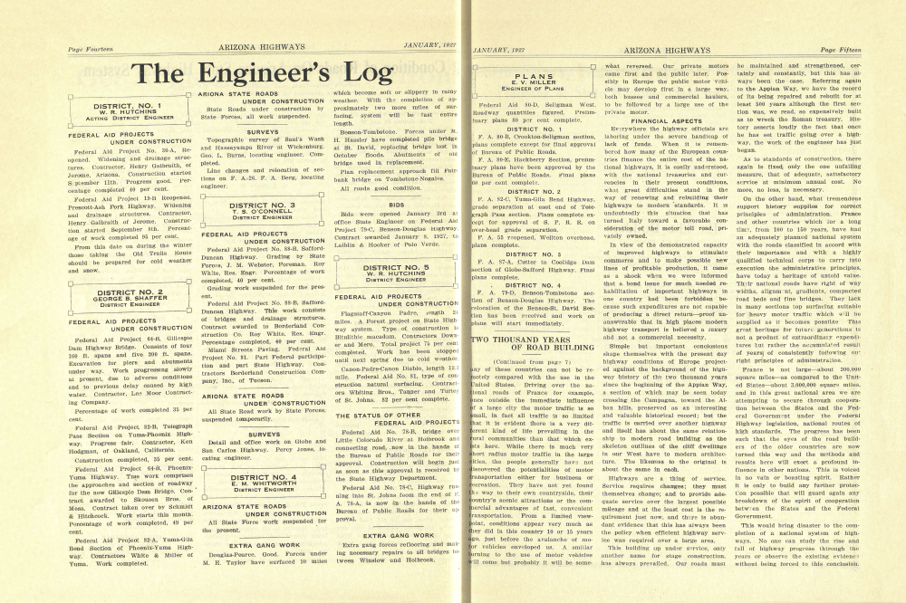 The Engineer's Log | Arizona Highways