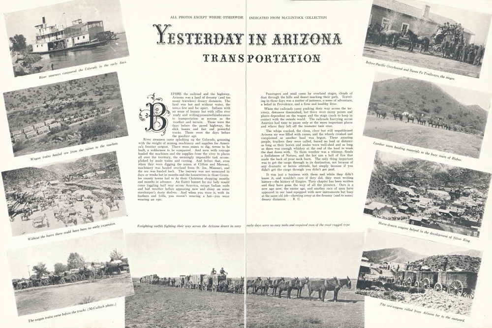 River steamers conquered the Colorado in the early days.