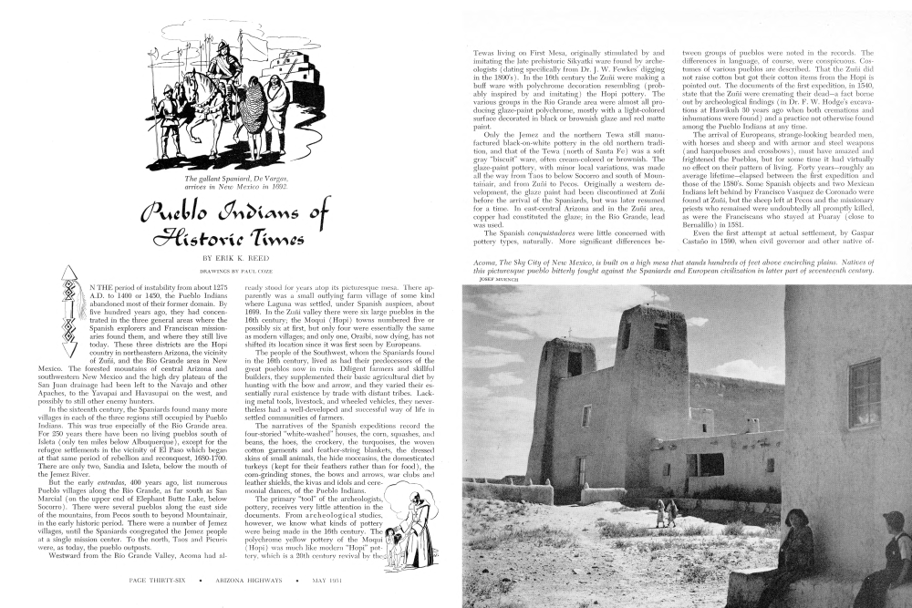 The gallant Spaniard, De Vargas, arrives in New Mexico in 1692.