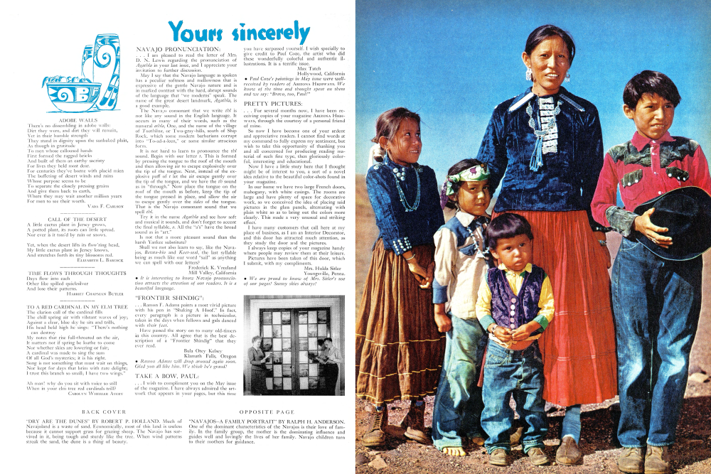 Yours Sincerely | Arizona Highways