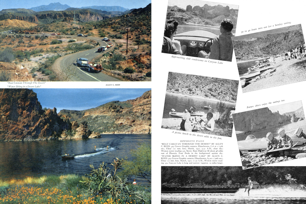 "Boat Caravan Through The Desert"