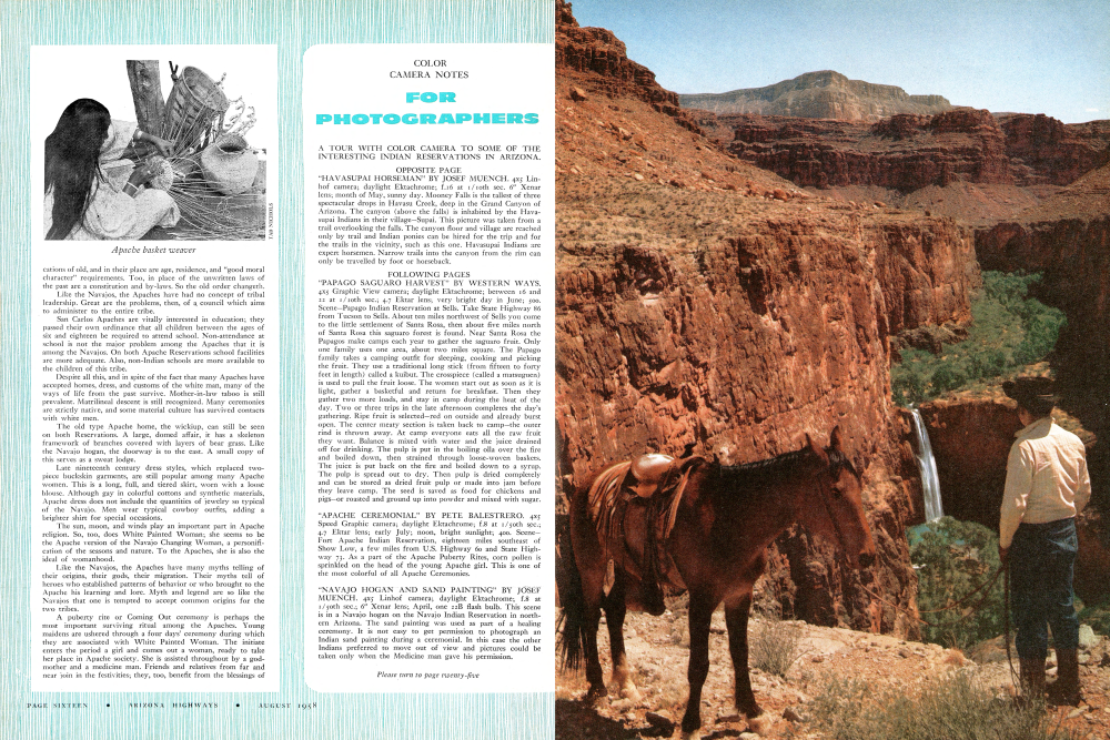 Apache basket weaver
