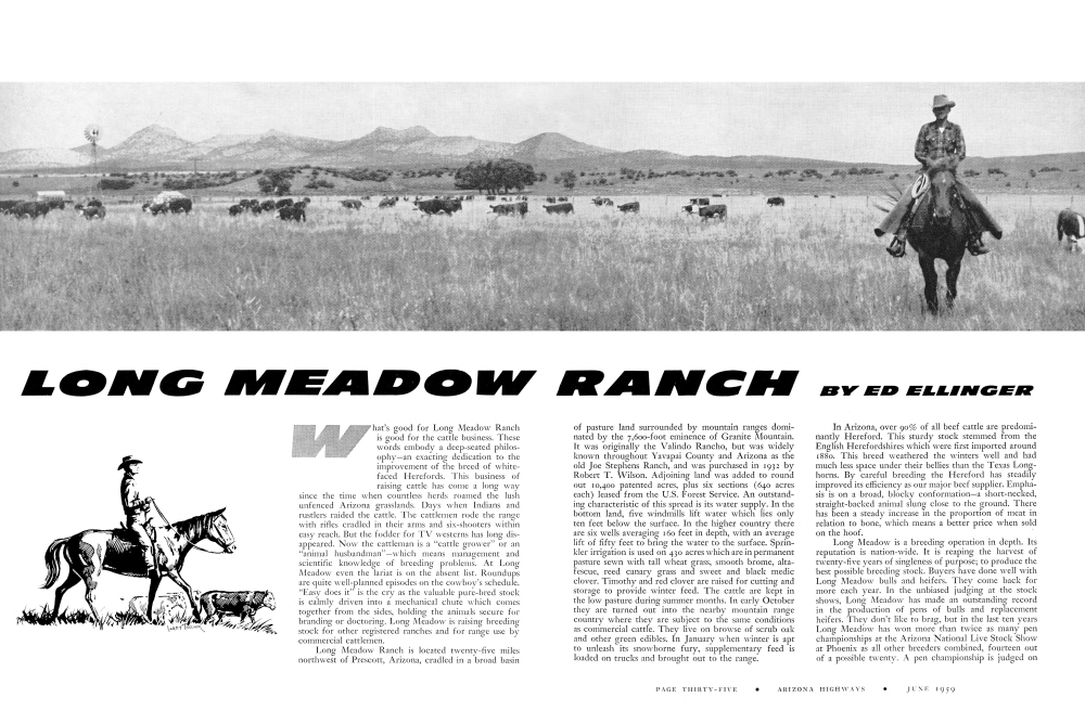 LONG MEADOW RANCH | Arizona Highways