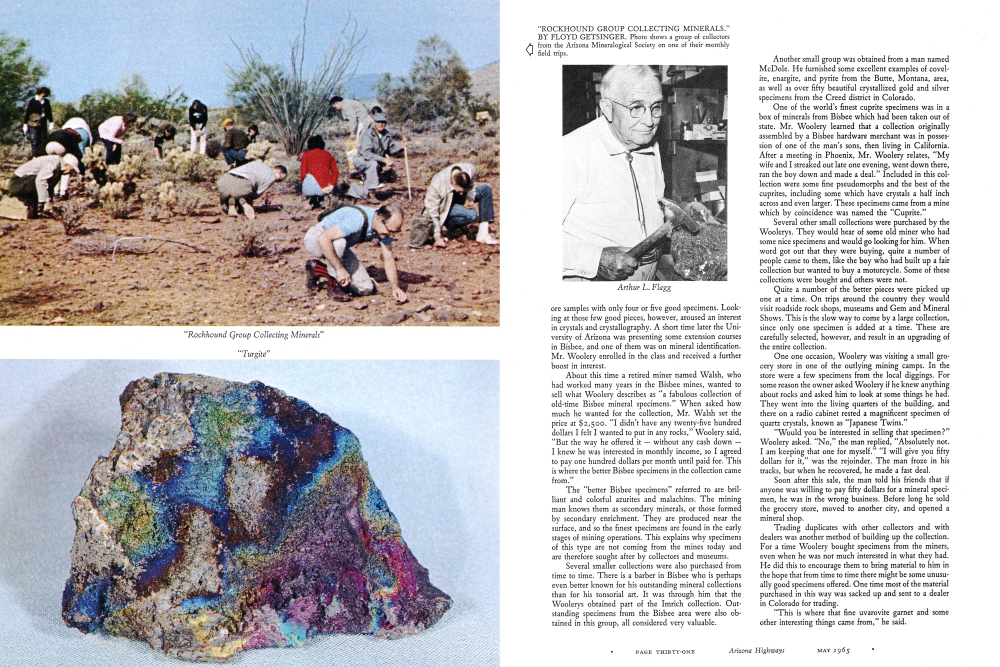 Rockhound Group Collecting Minerals