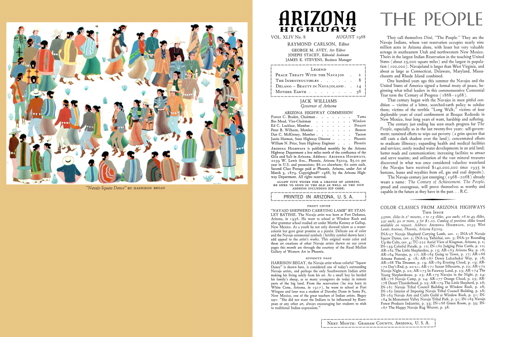 “Navajo Squaw Dance” BY HARRISON BEGAY