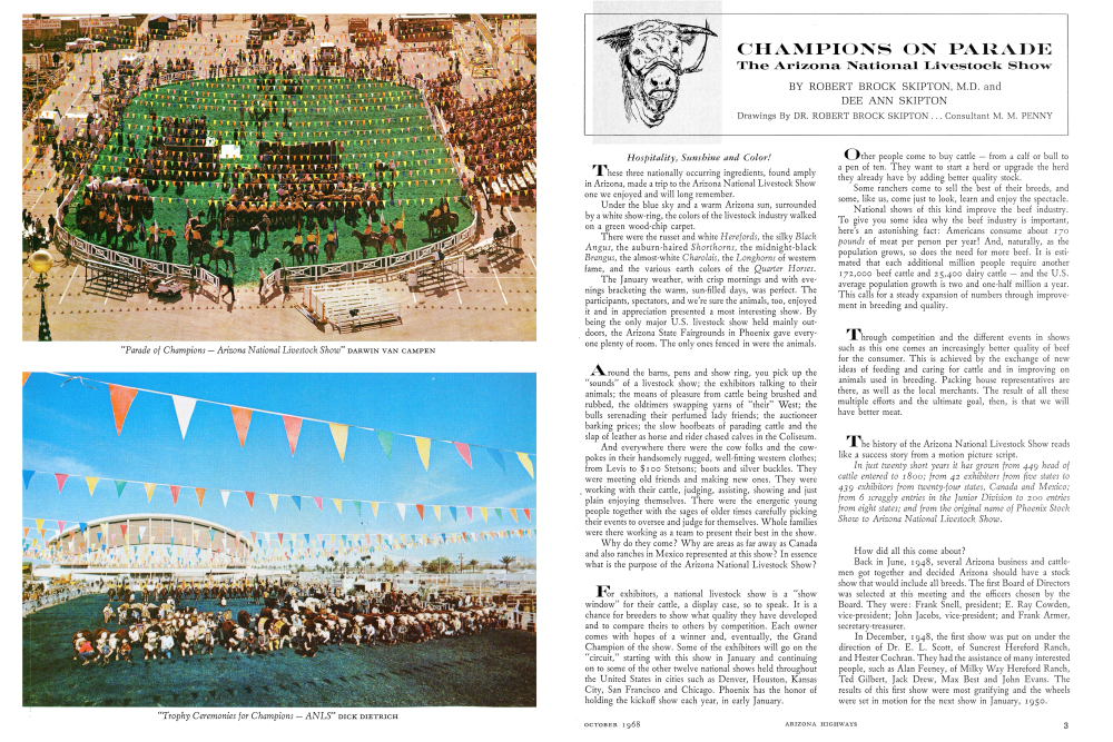 Parade of Champions - Arizona National Livestock Show