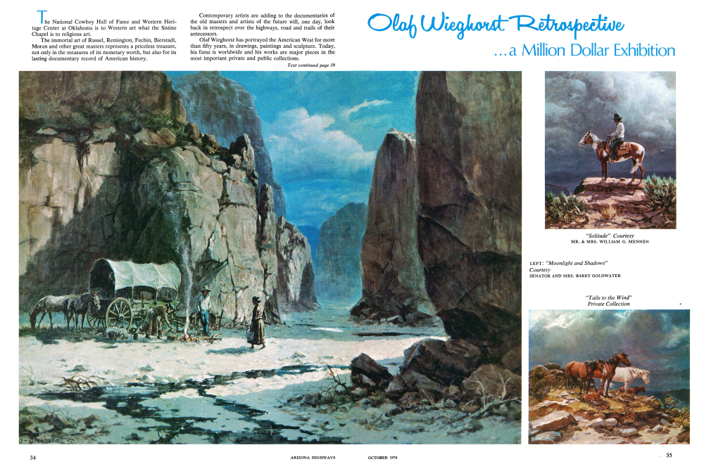 Olaf Wieghorst retrospective | Arizona Highways