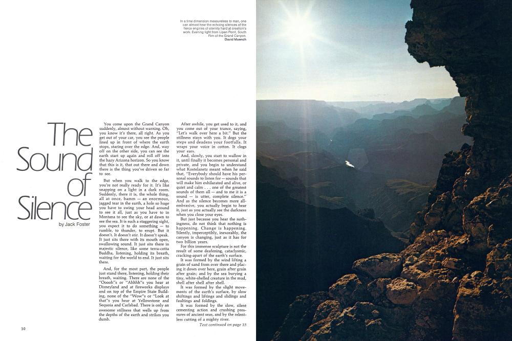 Evening light from Lipan Point, South Rim of the Grand Canyon.