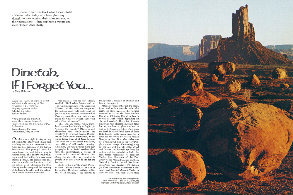Dinetah, If I Forget You... | Arizona Highways