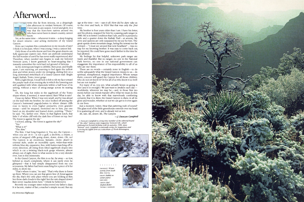 Winter sunrise from South Rim