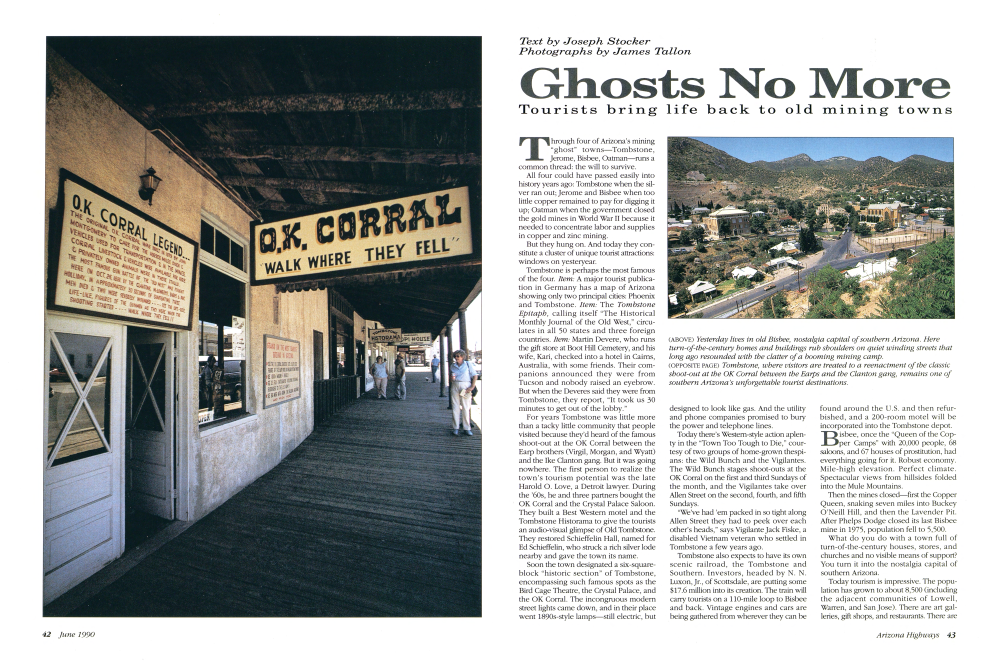 Ghosts No More | Arizona Highways