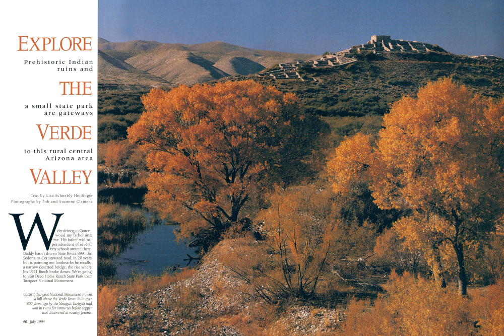 Tuzigoot National Monument crowns a hill above the Verde River. Built over 800 years ago by the Sinagua, Tuzigoot had lain in ruins for centuries before copper was discovered at nearby Jerome.