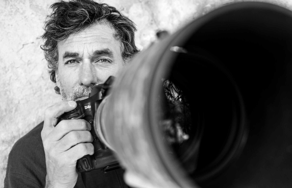 John "Verm" Sherman uses a variety of telephoto lenses to photograph wildlife. He named one of them Baby Jesus - because "for what I paid for it, it'd better perform miracles."