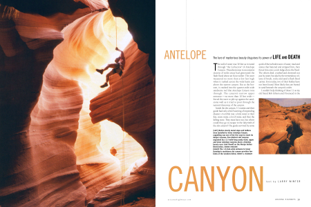 Carving a Slot Canyon
