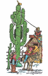 "You need a little more work with that rope, Bryers."