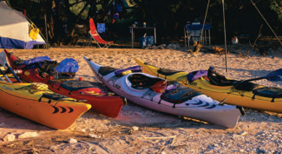 Chaos in a Tandem Kayak