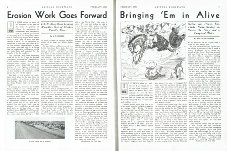 C.C.C. Boys Busy Ironing Wrinkles Out of Mother Earth's Face