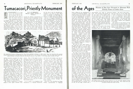 Tumacacori, Priestly Monument of the Ages