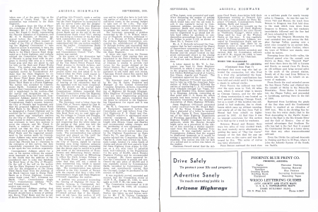 Arizona Highway Commission Notes