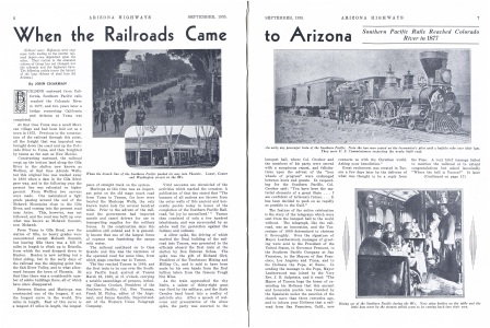 When the Railroad Came to Arizona
