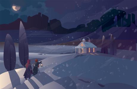 THE WEATHER OUTSIDE WAS FRIGHTFUL
