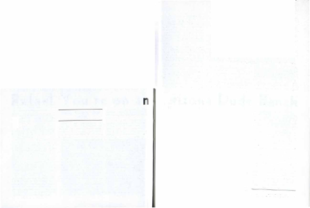 Relax! You're On an Arizona Dude Ranch