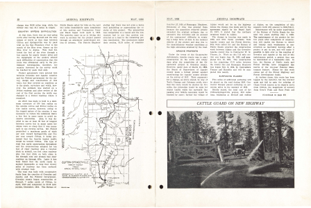 Clifton-Springerville Forest Highway Through Apache National Reserve