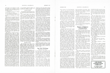 Arizona Highway Commission Notes