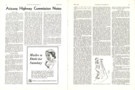 ARIZONA HIGHWAY COMMISSION NOTES