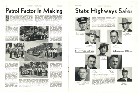 PATROL FACTOR IN MAKING STATE HIGHWAY SAFE