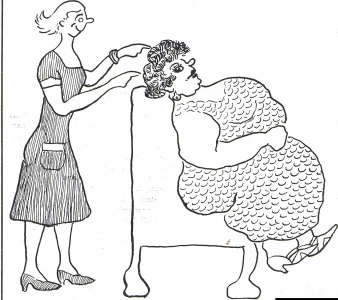 GLAMOUR TREKS TO THE COW COUNTRY