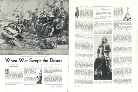 Council between General Crook and Geronimo.